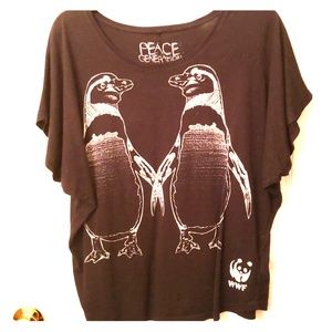 *Make an offer!* Peace Generation Penguin WWF Top